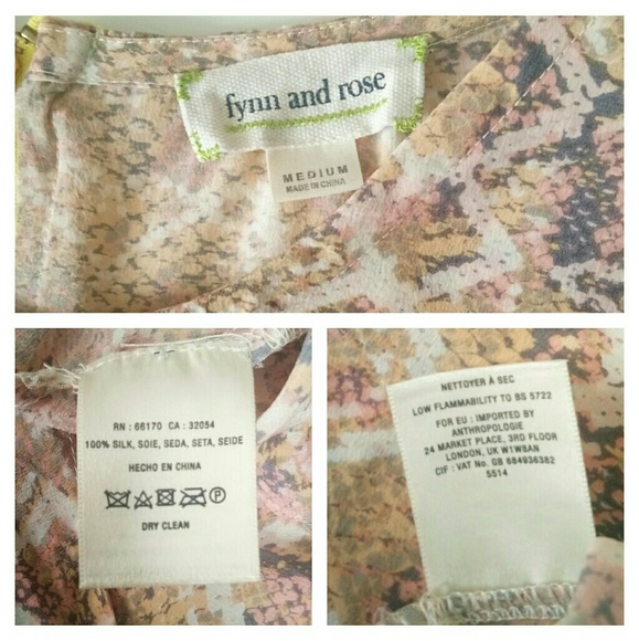 Anthropologie•Fynn and Rose•Snake Skin Pri… - Picture 7 of 8